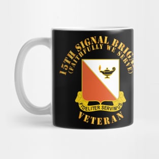 15th Signal Brigade - DUI - Veteran X 300 Mug